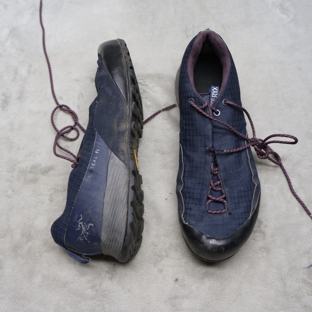 Arcteryx Women 8.5 Athletic Shoes Blue Konseal FL Technical Light Hiking Outdoor